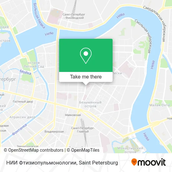 НИИ Фтизиопульмонологии map