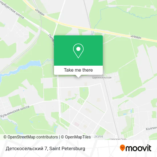 Детскосельский 7 map
