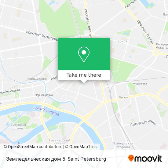 Земледельческая дом 5 map