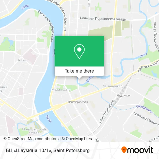 БЦ «Шаумяна 10/1» map