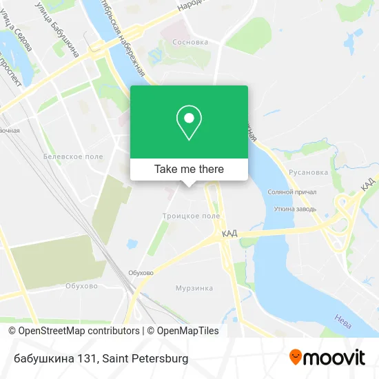 бабушкина 131 map