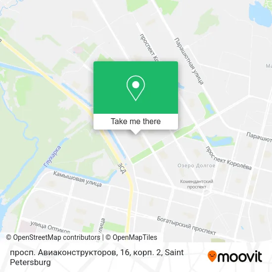 просп. Авиаконструкторов, 16, корп. 2 map