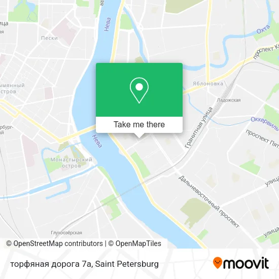 торфяная дорога 7а map