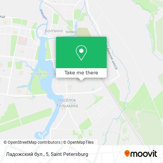 Ладожский бул., 5 map