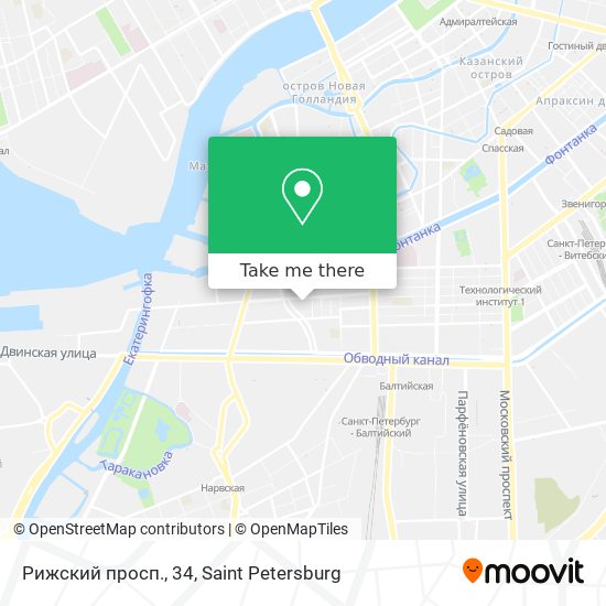 Рижский просп., 34 map