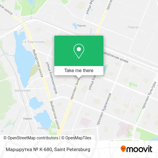 Маршрутка № К-680 map