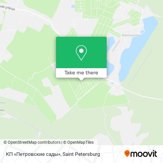 КП «Петровские сады» map