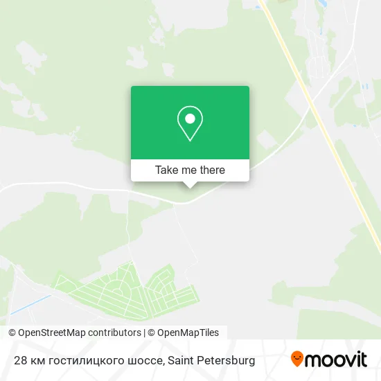 28 км гостилицкого шоссе map