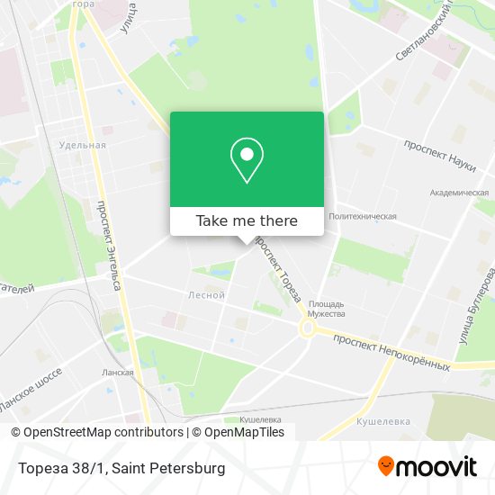 Тореза 38/1 map