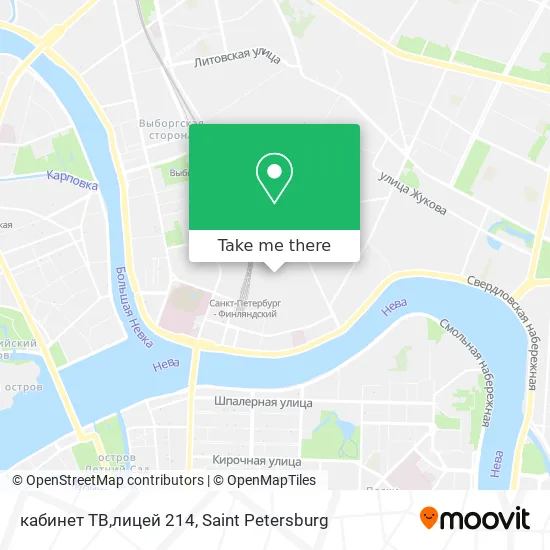 кабинет ТВ,лицей 214 map