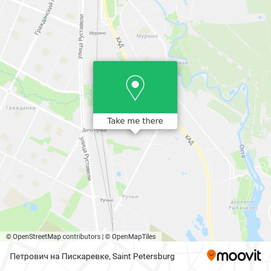 Петрович на Пискаревке map