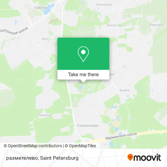 разметелево map