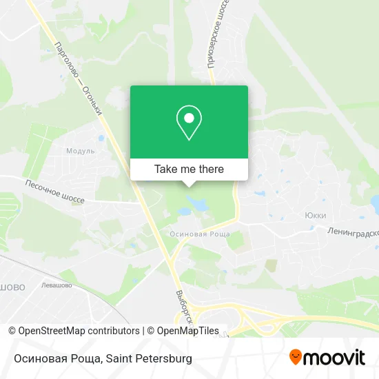Осиновая Роща map