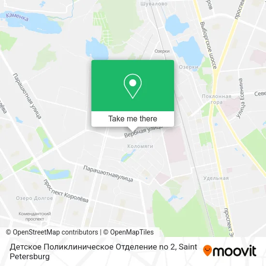 Детское Поликлиническое Отделение no 2 map