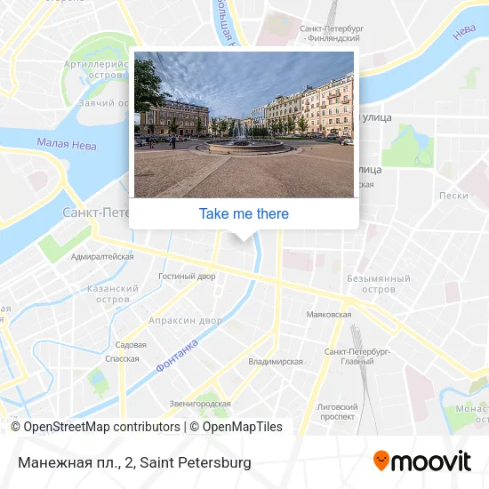 Манежная пл., 2 map