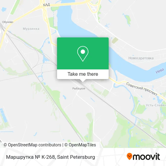 Маршрутка № К-268 map