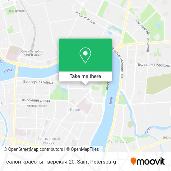 салон красоты тверская 20 map