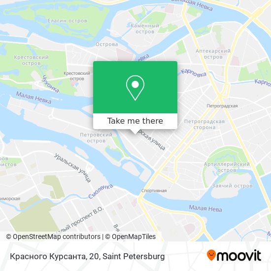 Красного Курсанта, 20 map
