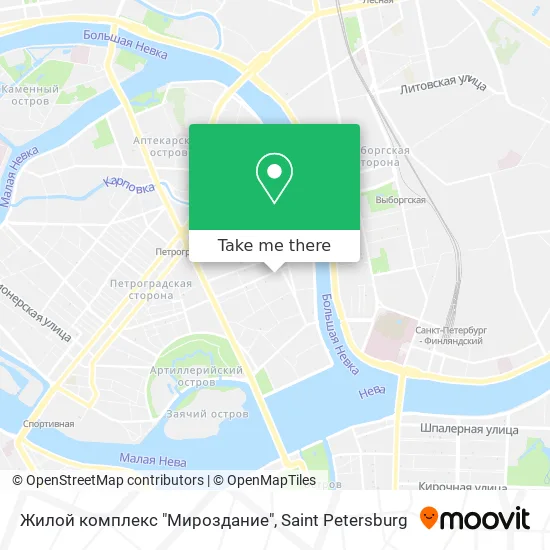 Жилой комплекс "Мироздание" map