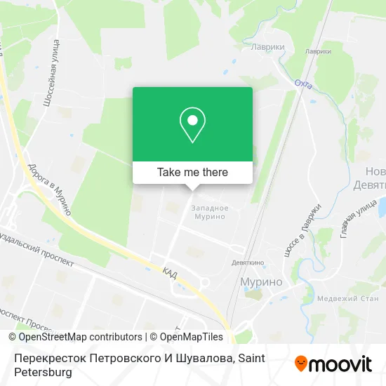 Перекресток Петровского И Шувалова map