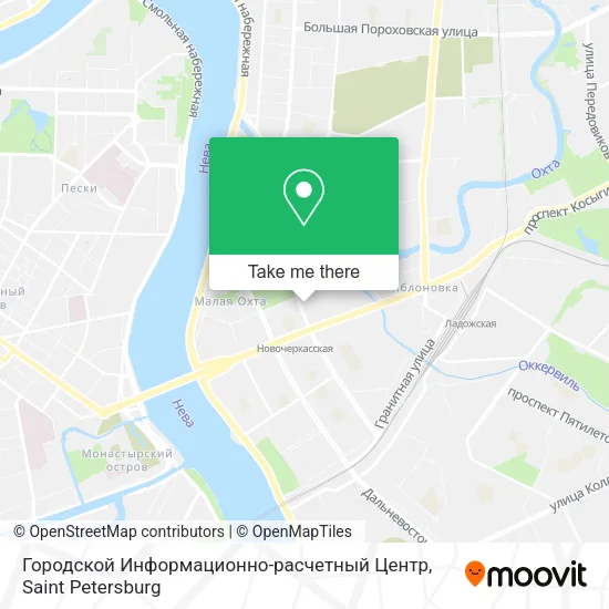 Городской Информационно-расчетный Центр map