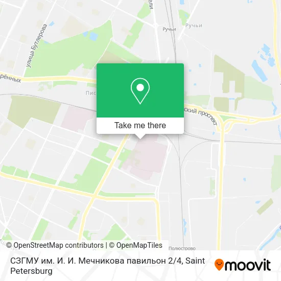 СЗГМУ им. И. И. Мечникова павильон 2 / 4 map