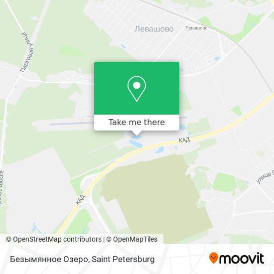 Безымянное Озеро map