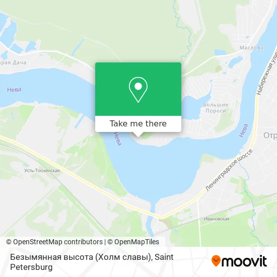 Безымянная высота (Холм славы) map
