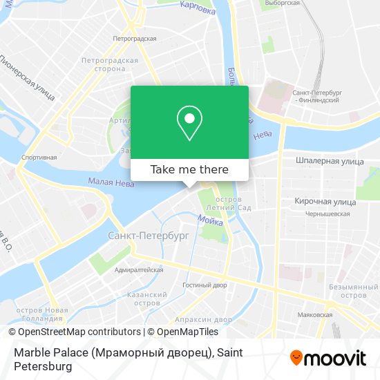 Marble Palace (Мраморный дворец) map