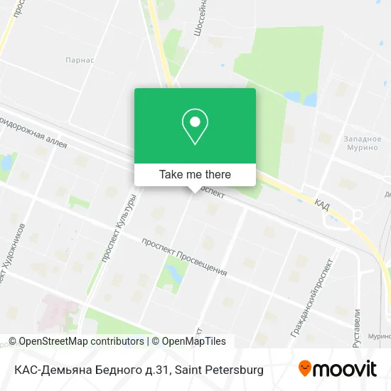 КАС-Демьяна Бедного д.31 map