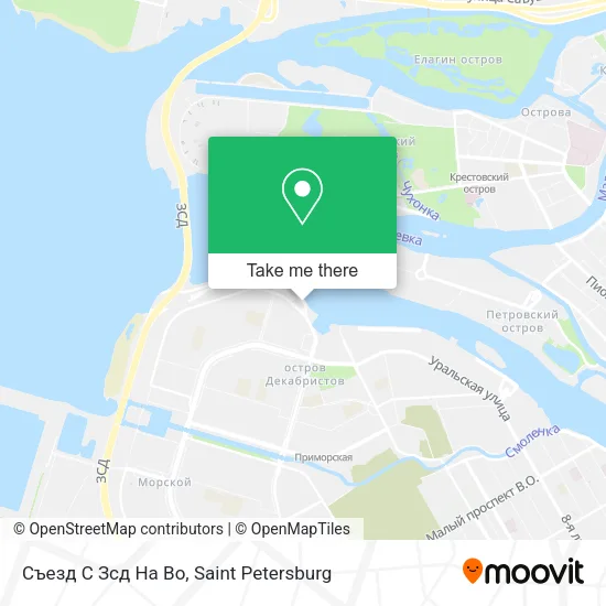 Съезд С Зсд На Во map