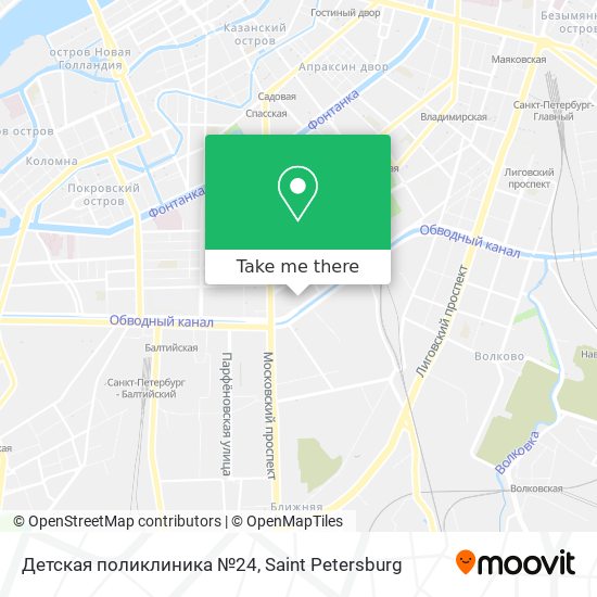 Детская поликлиника №24 map