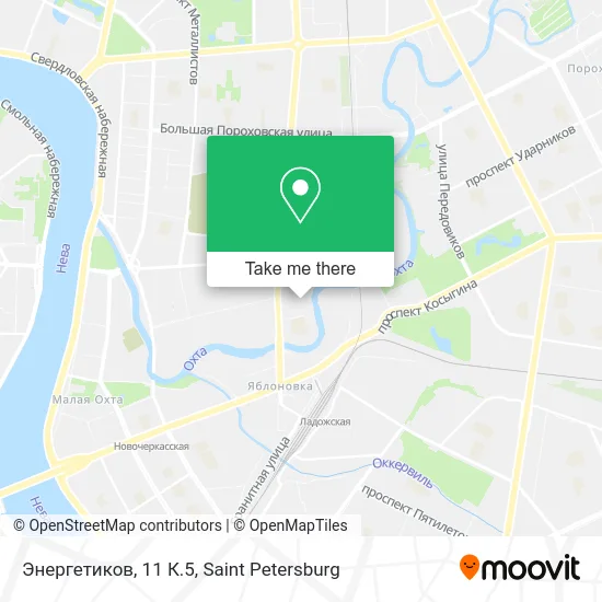 Энергетиков, 11 К.5 map