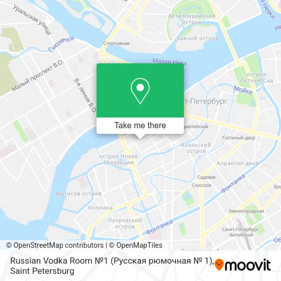 Russian Vodka Room №1 (Русская рюмочная № 1) map