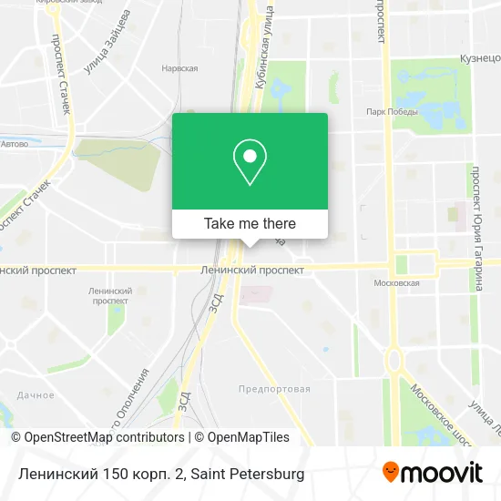 Ленинский 150 корп. 2 map