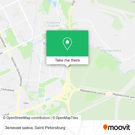 Зеленая шина map