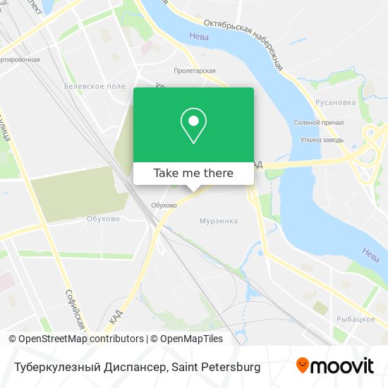 Туберкулезный Диспансер map