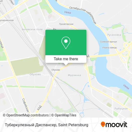 Туберкулезный Диспансер map