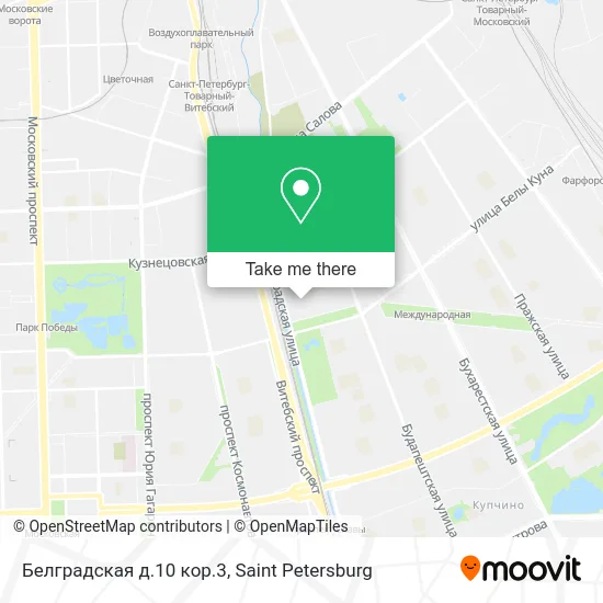 Белградская д.10 кор.3 map