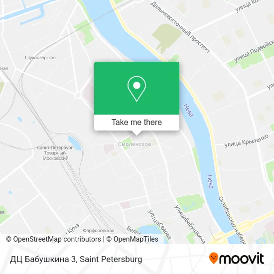 ДЦ Бабушкина 3 map