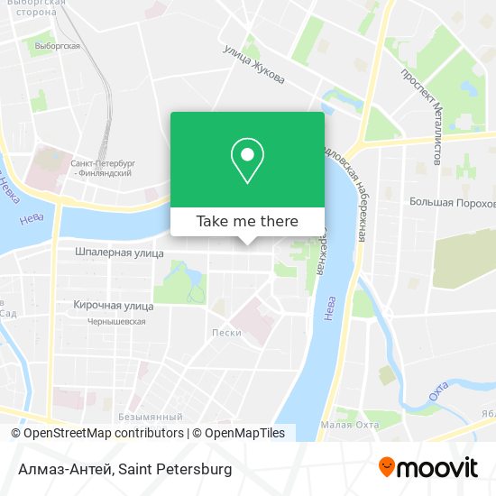 Алмаз-Антей map
