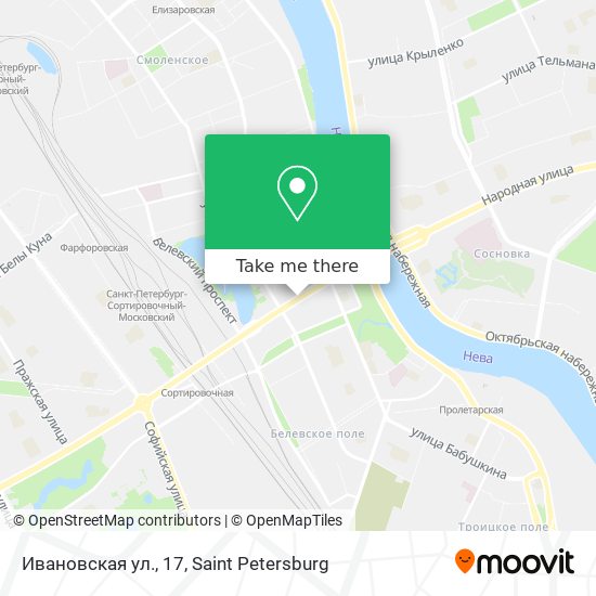 Ивановская ул., 17 map