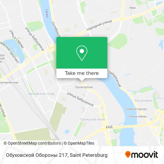 Обуховской Обороны 217 map