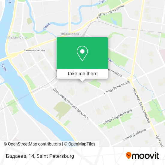 Бадаева, 14 map