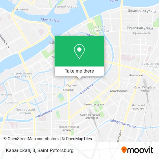 Казанская, 8 map