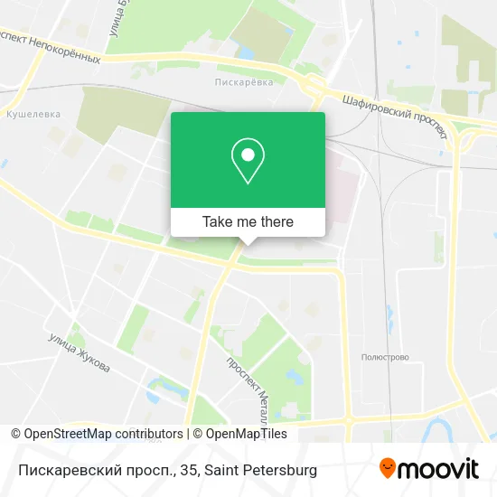 Пискаревский просп., 35 map