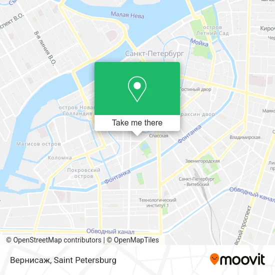 Вернисаж map