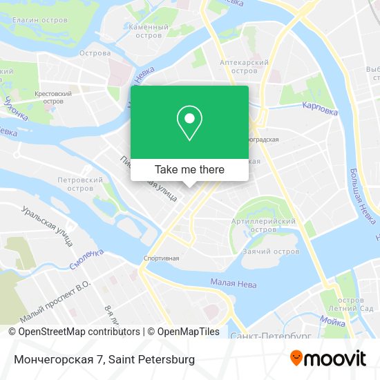 Мончегорская 7 map