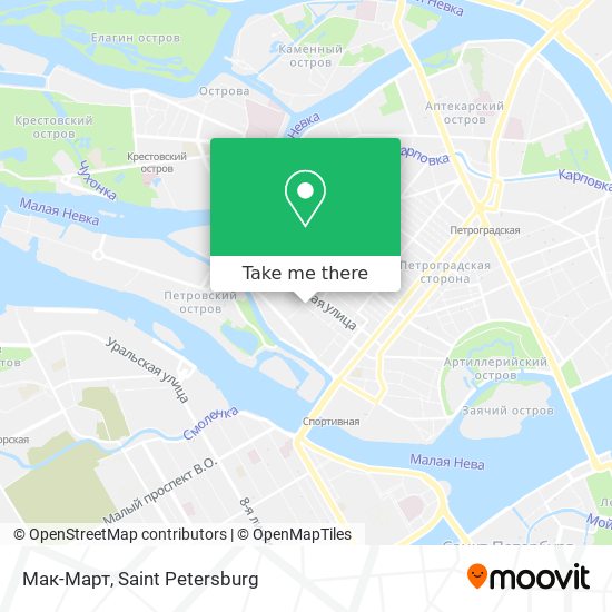 Мак-Март map