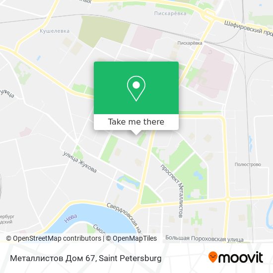 Металлистов Дом 67 map